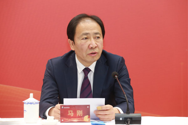 中國煤炭地質總局黨委副書記、局長馬剛講話